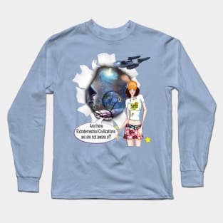 Extraterrestrial Civilizations Long Sleeve T-Shirt